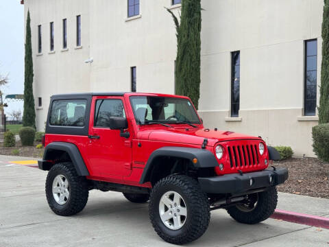 2016 Jeep Wrangler for sale at Auto King in Roseville CA