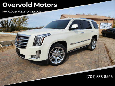 2015 Cadillac Escalade for sale at Overvold Motors in Detroit Lakes MN