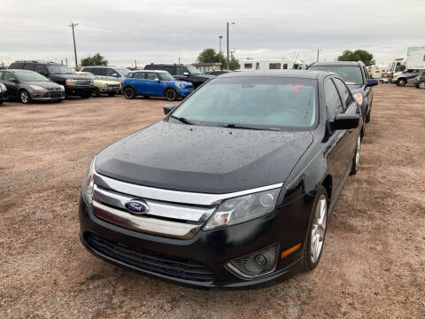 2012 Ford Fusion for sale at PYRAMID MOTORS - Fountain Lot in Fountain CO