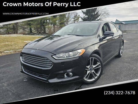 2013 Ford Fusion for sale at Crown Motors Of Perry LLC in Canton OH