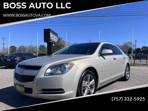 2012 Chevrolet Malibu for sale at BOSS AUTO LLC in Norfolk VA