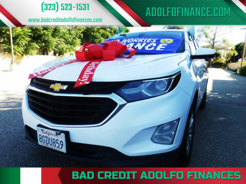 2018 Chevrolet Equinox for sale at Bad Credit Adolfo Finances in Sun Valley CA