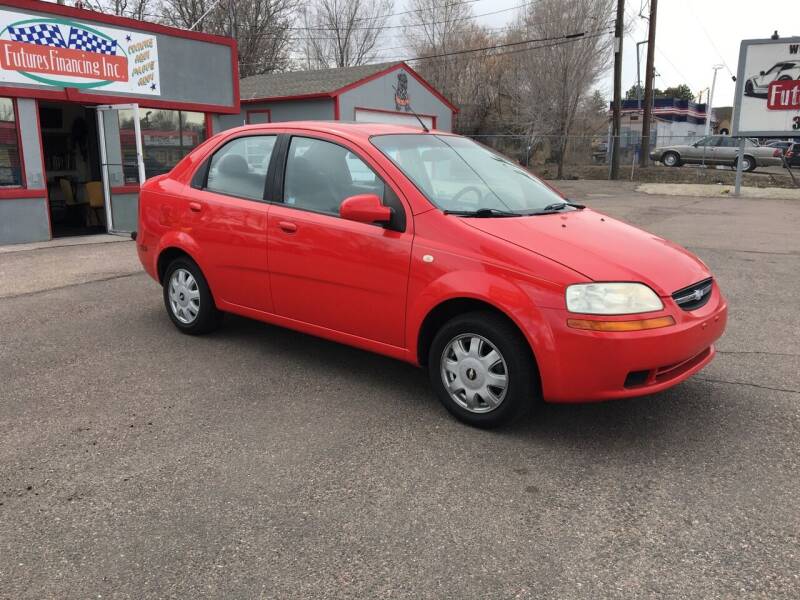 2005 Chevrolet Aveo for sale at FUTURES FINANCING INC. in Denver CO