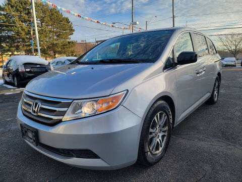 2012 Honda Odyssey for sale at Cedar Auto Group LLC in Akron OH