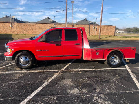 2003 Dodge Ram Pickup 3500 for sale at MYERS AUTO GROUP in Sulphur Springs TX