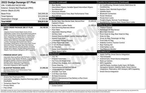 2022 Dodge Durango GT Plus