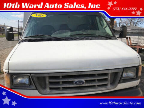 2003 Ford E-Series Chassis for sale at 10th Ward Auto Sales, Inc in Chicago IL