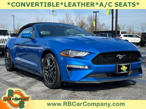 2021 Ford Mustang for sale at R & B CAR CO in Fort Wayne IN
