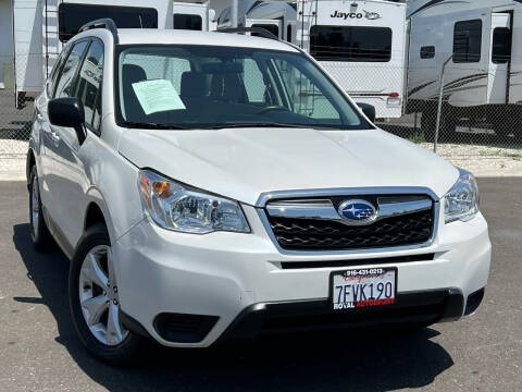 2015 Subaru Forester for sale at Royal AutoSport in Elk Grove CA