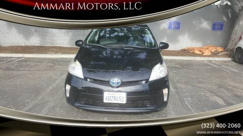 2012 Toyota Prius for sale at Ammari Motors, LLC in Torrance CA