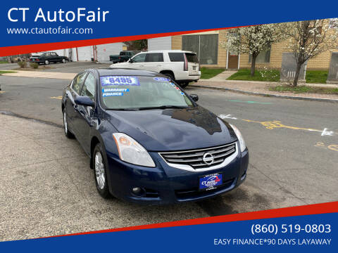 2012 Nissan Altima for sale at CT AutoFair in West Hartford CT