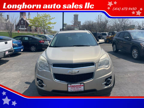 2012 Chevrolet Equinox for sale at Longhorn auto sales llc in Milwaukee WI