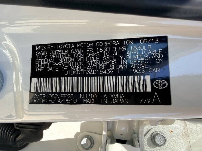 2013 Toyota Prius c One