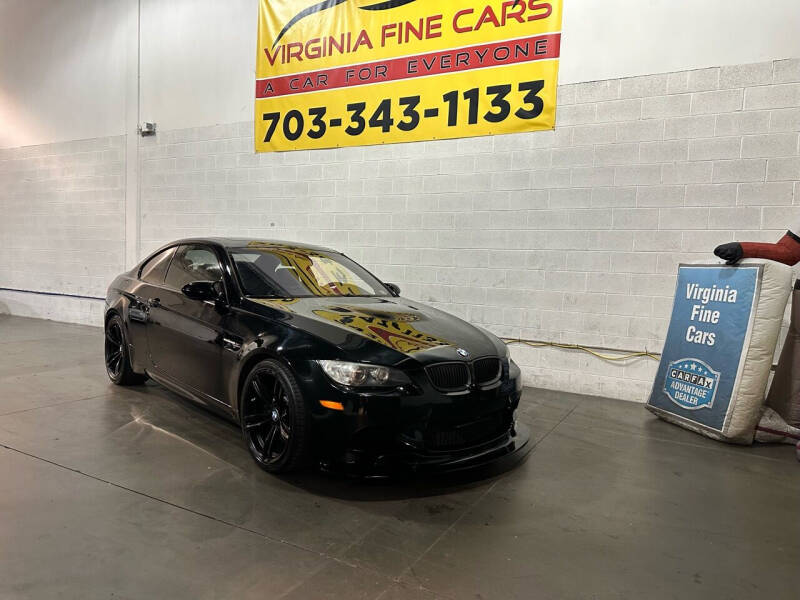 2009 BMW M3 for sale at Virginia Fine Cars in Chantilly VA