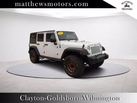 2017 Jeep Wrangler Unlimited for sale at Auto Finance of Raleigh in Raleigh NC