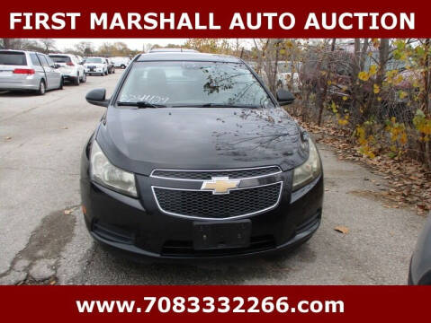 2012 Chevrolet Cruze for sale at First Marshall Auto Auction in Harvey IL