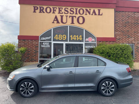 2017 Volkswagen Jetta for sale at Professional Auto Sales & Service in Fort Wayne IN