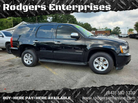 2014 Chevrolet Tahoe for sale at Rodgers Enterprises in North Charleston SC