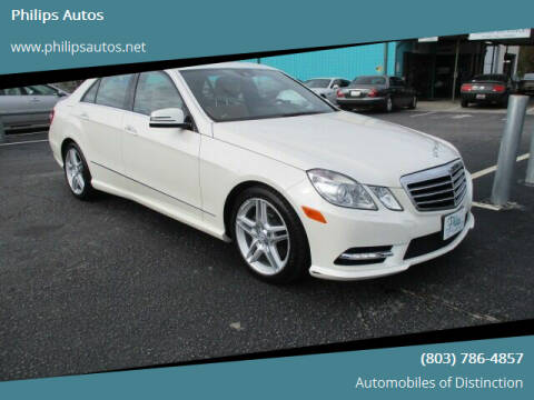 2013 Mercedes-Benz E-Class for sale at Philips Autos in Columbia SC