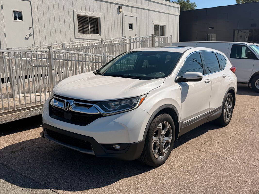 White 2019 Honda CR-V EX EX 4dr SUV 2