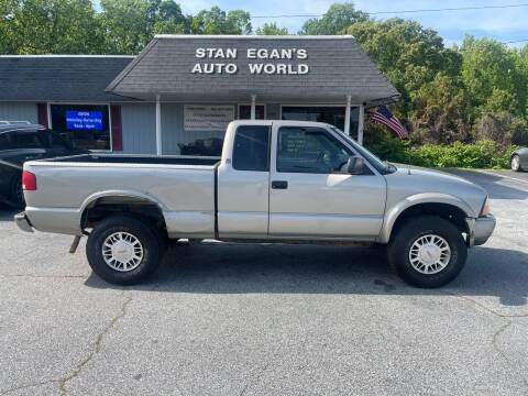 2001 GMC Sonoma for sale at STAN EGAN'S AUTO WORLD, INC. in Greer SC