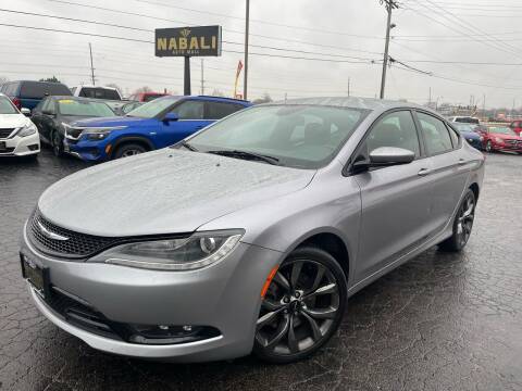 2015 Chrysler 200 for sale at ALNABALI AUTO MALL INC. in Machesney Park IL