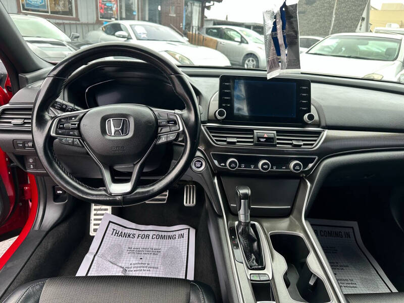 Used 2018 Honda Accord Sport with VIN 1HGCV1F36JA005352 for sale in Fremont, CA