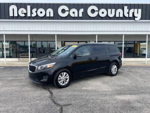 2016 Kia Sedona for sale at Nelson Car Country in Bixby OK
