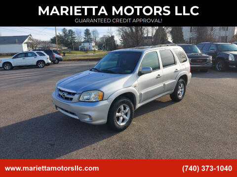 2006 Mazda Tribute for sale at MARIETTA MOTORS LLC in Marietta OH