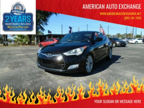 2013 Hyundai Veloster for sale at American Auto Exchange in Houston TX