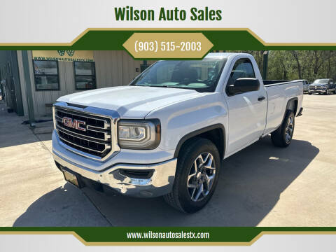 2017 GMC Sierra 1500 for sale at Wilson Auto Sales in Chandler TX