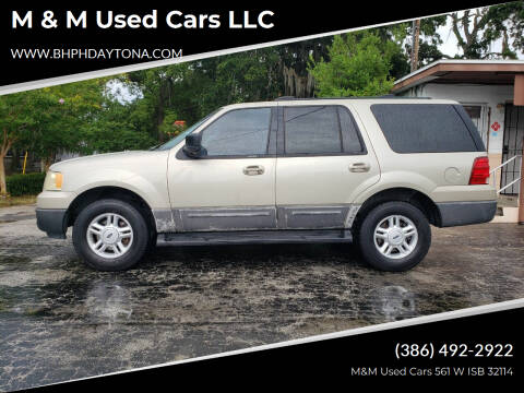 2004 Ford Expedition for sale at M & M Used Cars LLC in Daytona Beach FL