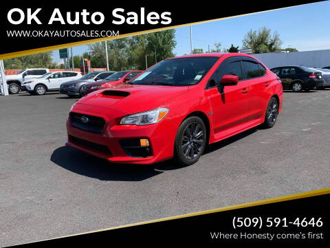 2017 Subaru WRX for sale at OK Auto Sales in Kennewick WA