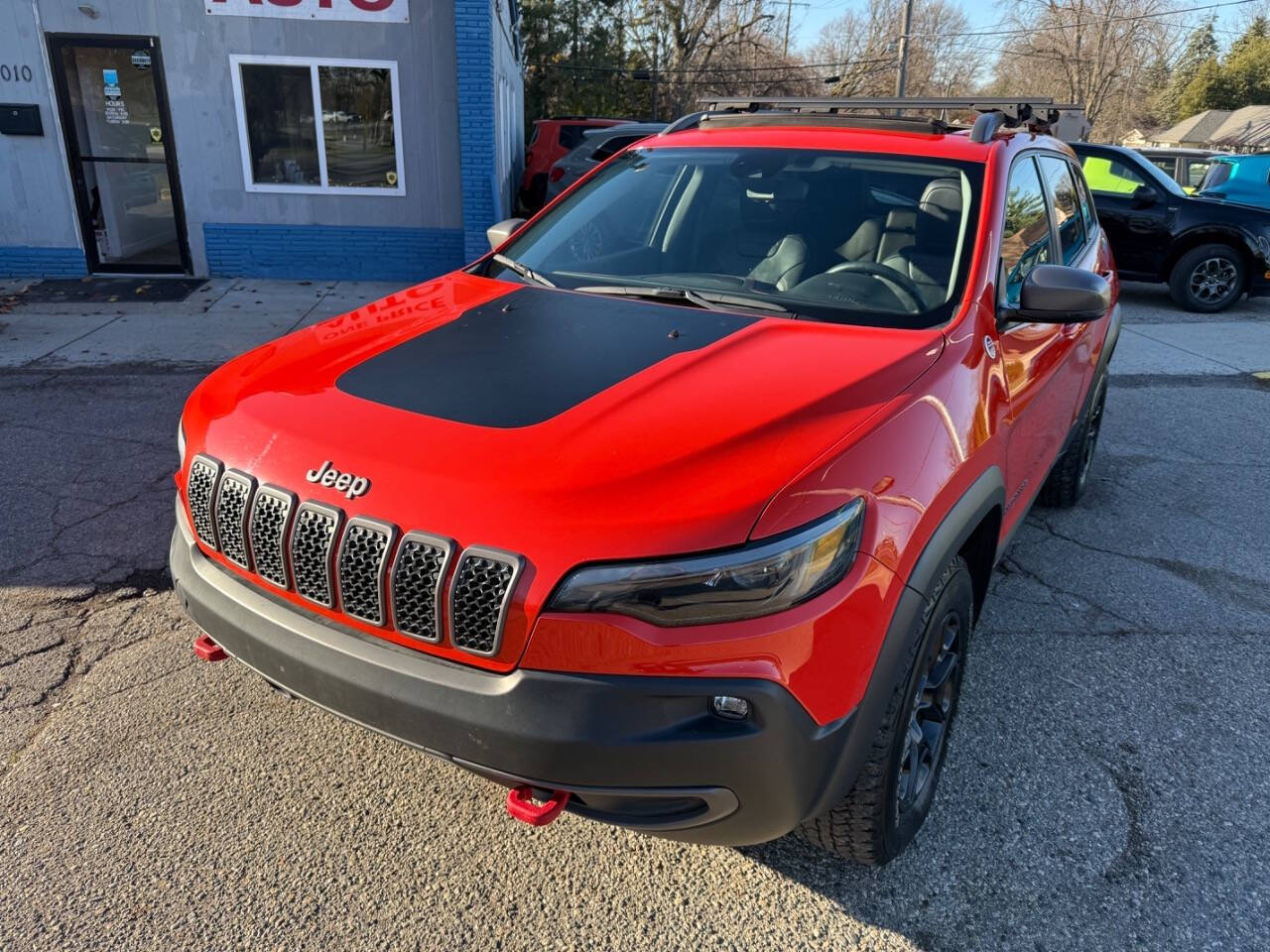 2021 Jeep Cherokee for sale at ONE PRICE AUTO in Mount Clemens, MI