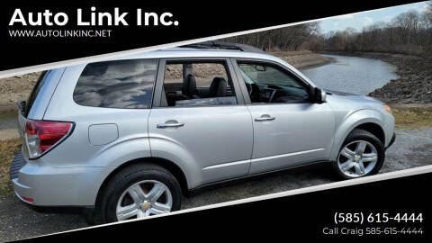 2010 Subaru Forester for sale at Auto Link Inc. in Spencerport NY