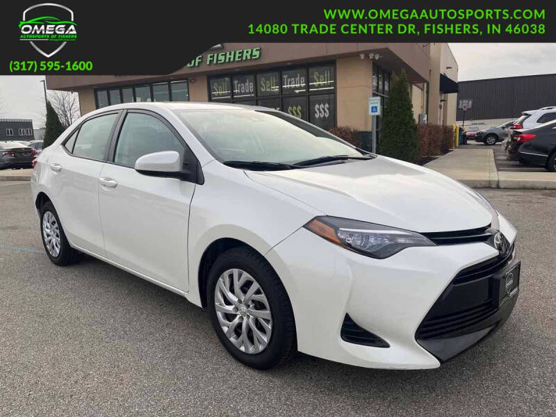 2018 Toyota Corolla for sale at Omega Autosports of Fishers in Fishers IN