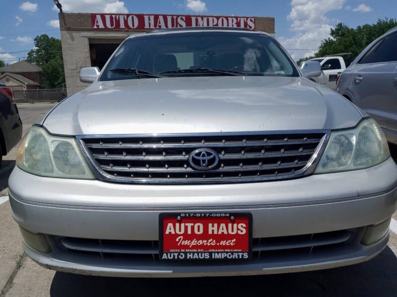 2004 Toyota Avalon for sale at Auto Haus Imports in Grand Prairie TX
