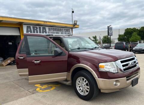 2011 Ford Expedition EL for sale at Aria Affordable Cars LLC in Arlington TX