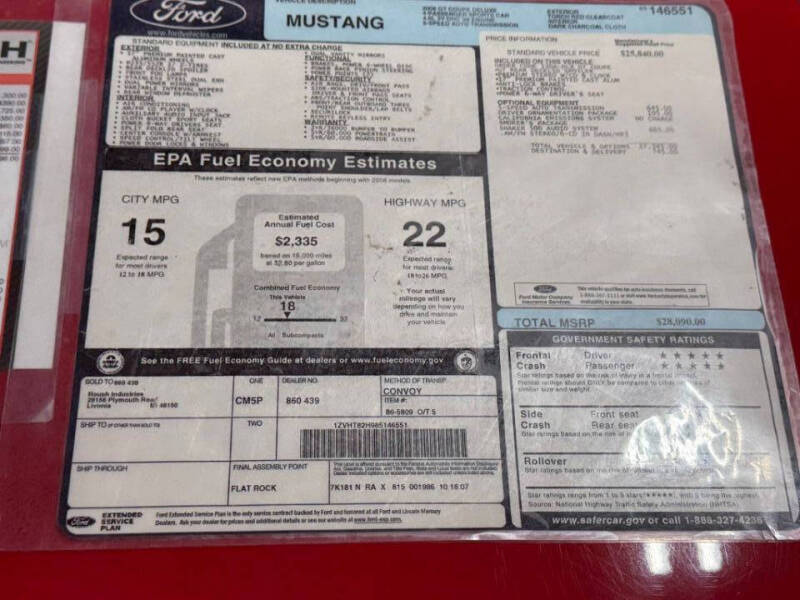 2008 Ford Mustang GT Premium