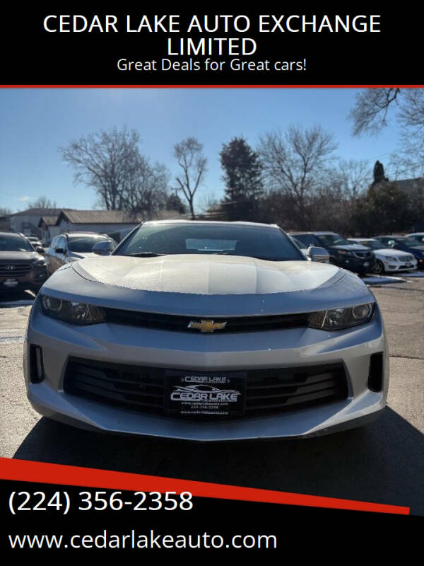 2016 Chevrolet Camaro for sale at CEDAR LAKE AUTO EXCHANGE LIMITED in Round Lake Beach IL