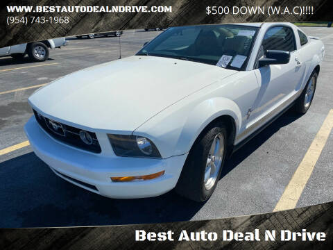 2007 Ford Mustang for sale at Best Auto Deal N Drive in Hollywood FL