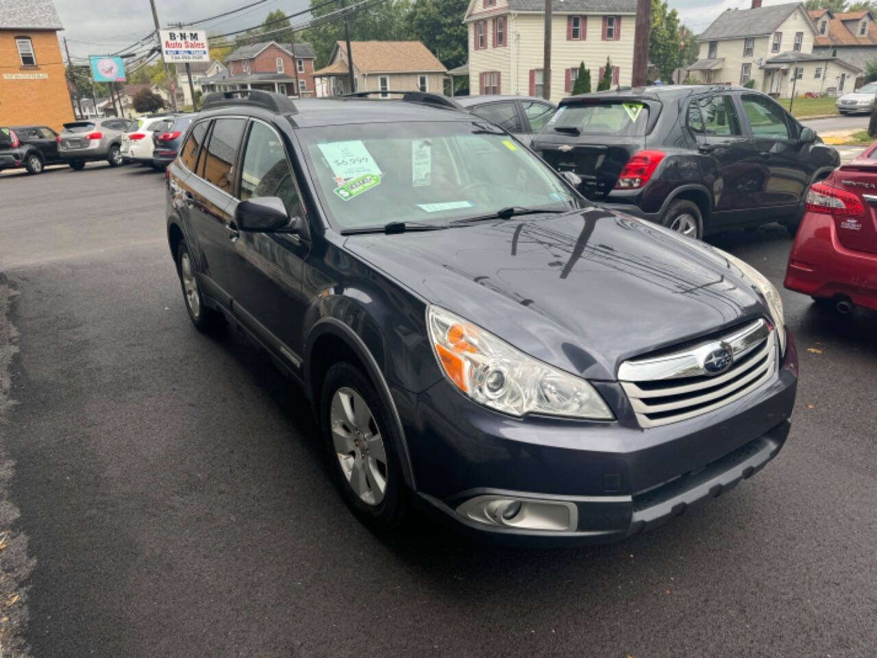 2011 Subaru Outback for sale at B N M Auto Sales Inc in New Castle, PA