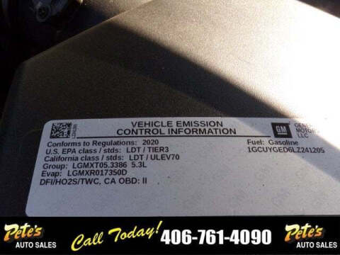 2020 Chevrolet Silverado 1500