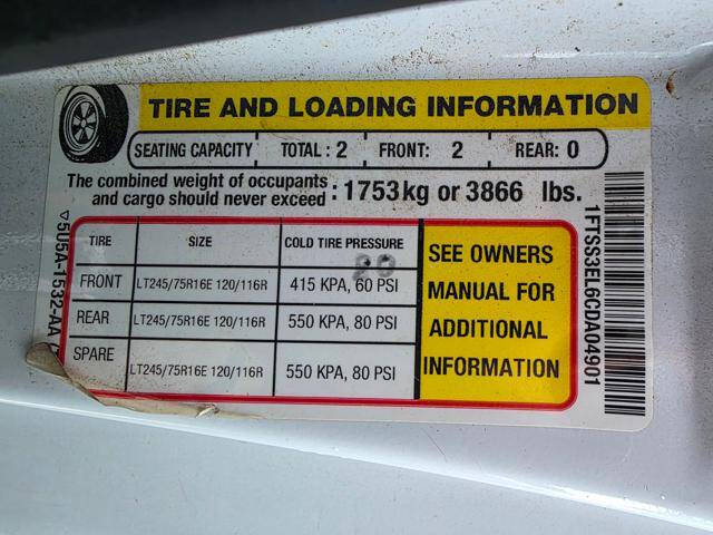 2012 Ford E-Series E-350 SD