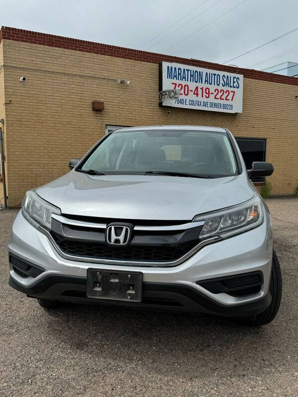 2016 Honda CR-V for sale at MARATHON AUTO in Denver, CO