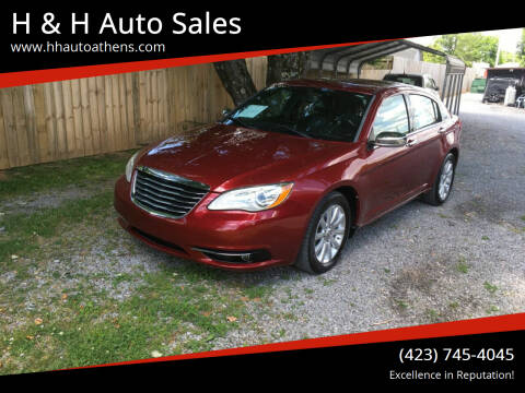 2013 Chrysler 200 for sale at H & H Auto Sales in Athens TN