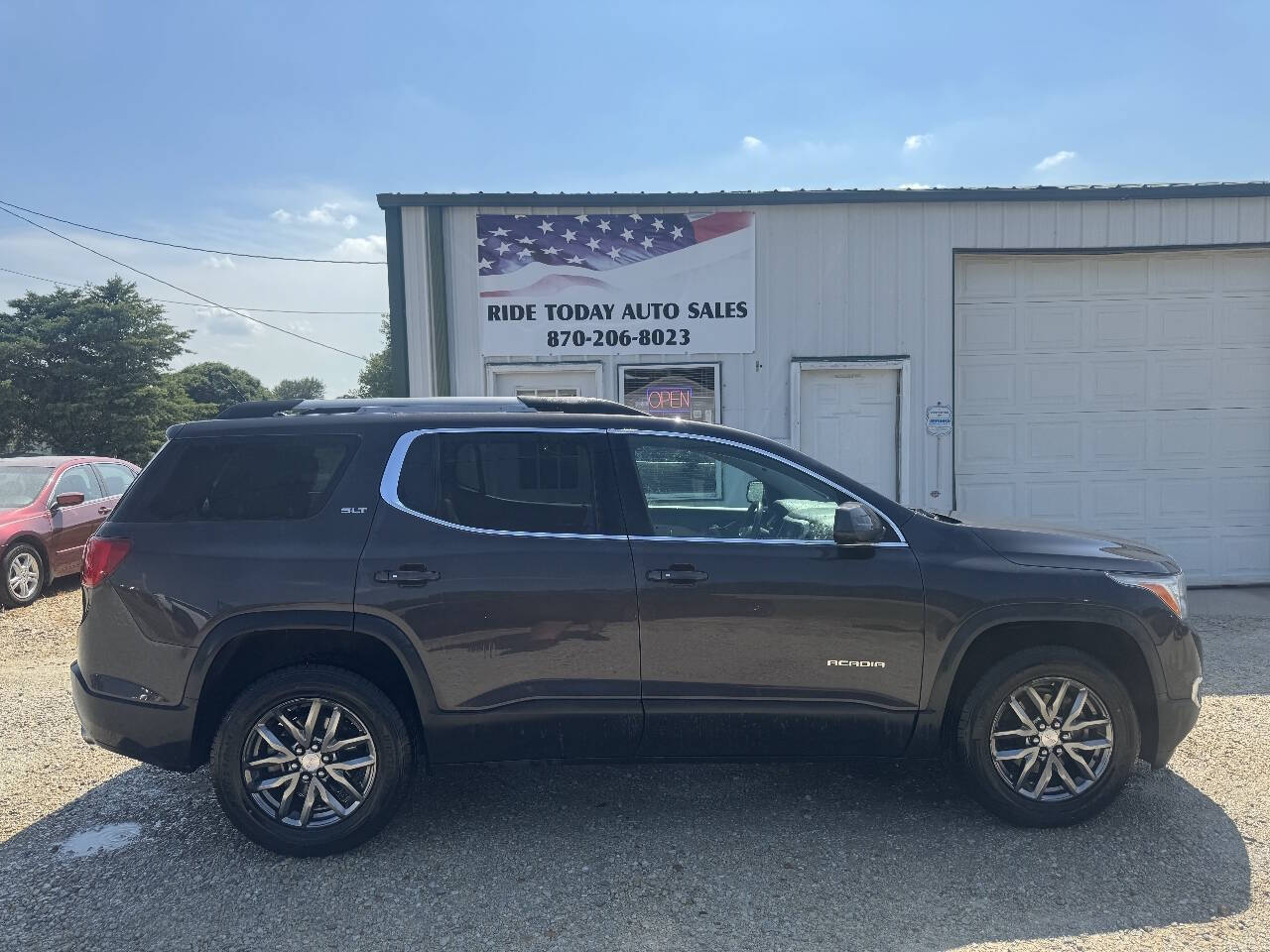 Gray 2017 GMC Acadia SLT-1 SLT-1 4dr SUV 2