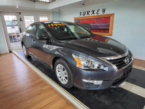 2013 Nissan Altima for sale at Forkey Auto & Trailer Sales in La Fargeville NY