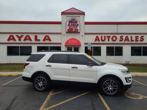 2016 Ford Explorer for sale at Ayala Auto Sales in Aurora IL