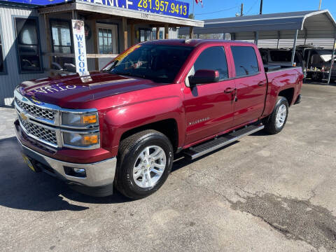 2015 Chevrolet Silverado 1500 for sale at Texas 1 Auto Finance in Kemah TX